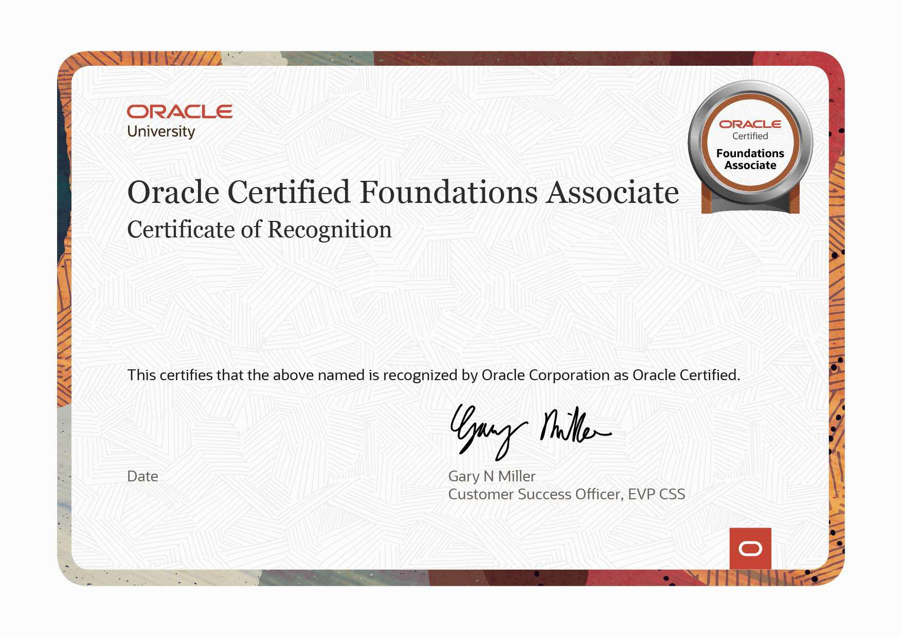 Oracle Agentic AI Foundations Associate