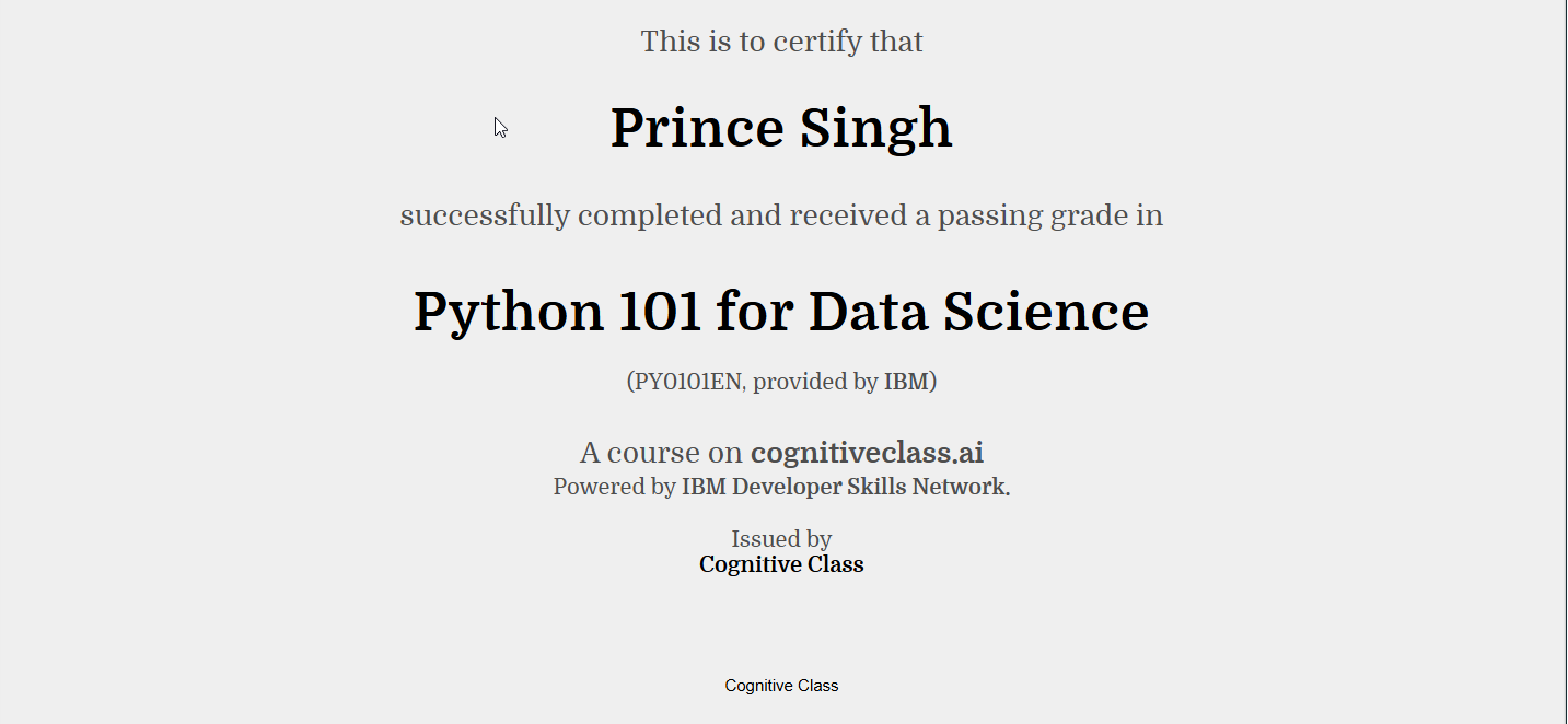 Python 101 for Data Science